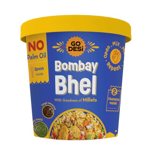 Image of GO DESi Bombay Bhelpuri with Chutney 100 grams No Palm Oil