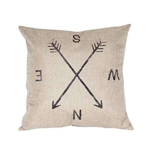 Ronamick Kissenbezug Kissenhülle Almohada Funda De Cojín 40 x 40 cm ronamick be Happy Feliz Rodéate con Flores y Plantas personalisierte sofá Almohada Impreso Square