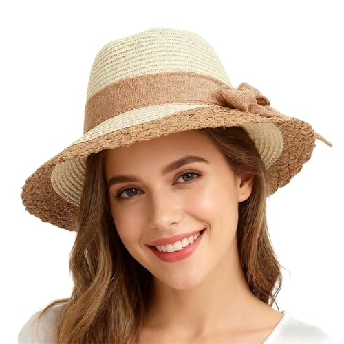 Sombrero para mujer plegable y ligero con protección UV miniatura 2