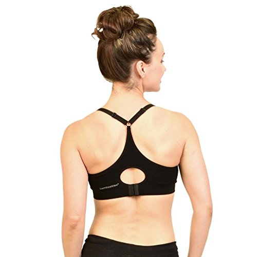 Bamboobies Women\'s Standard Nursing Bra, Black, Small (Pack of 1) - Thumbnail 3