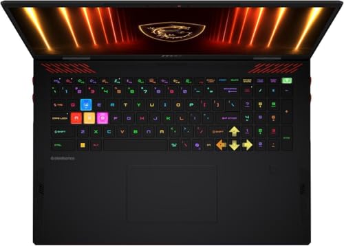 Image of msi Raider 18 HX AI Gaming Laptop 18 inch 120Hz MiniLED 4K Display (Intel Ultra 9-285HX, GeForce RTX 5080, 64GB DDR5, 2x2TB SSD, Copilot, FP Reader, Thunderbolt 5, Win11Home) w /DKZ USB Port Expander