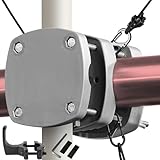 4smile Sonnenschirmhalter Balkongeländer SunnyBoy 3.0 + Windsicherung für...