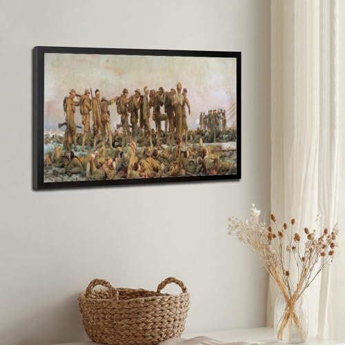 Gassed John Singer Sargent tableau salon déco murale bureau grand format - 3