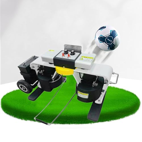 Automatic Football Launcher,Intelligent Football Service Shooting Machine,Trainer Launch Practice Equipment,Suitable for Size 4/5 Balls,Transmission Distance Within 70M