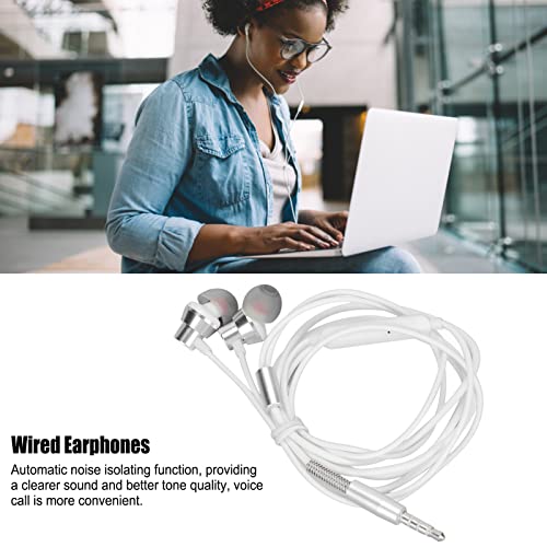 In-ear oordopjes, bedrade hoofdtelefoon Lichtgewicht voor computer - Image 6