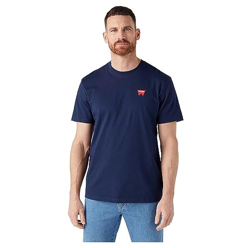 Wrangler Sign Off Tee T-Shirt Homme pour un Look Casual Week-end