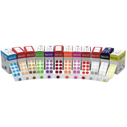 Diversified Biotech T/Spots Labels, Tough Spots 196 °C to + 80 °C, 9.