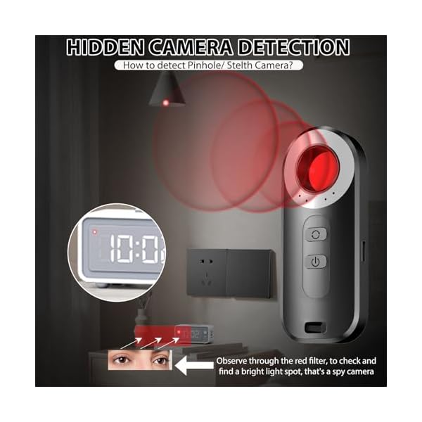 Asdraw Spy Detector Hidden Camera Detectors - Image 4