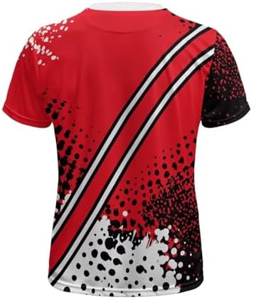 Viuacagoru 2026 World Cup Soccer Jersey for Men Short Sleeve Jersey for Men Breathable Team Jerseys for Soccer Fan Sports Top, Canada Flag, XX-Large - 4