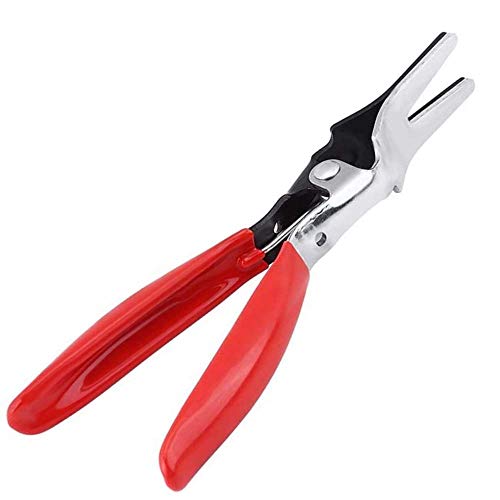 1個セット 自動車ホースリムーバープライヤー 自動燃料および真空ラインチューブホースリムーバー 角度付き 管分離器 セパレータプライヤーツール ホース抜き取る