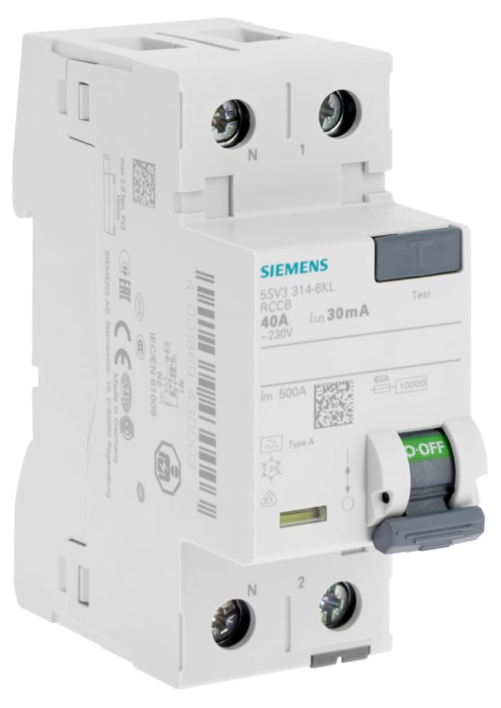 SIEMENS - Interrupteur Différentiel 30 mA 40 A - Type A