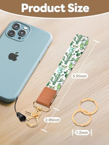 Image of Wristlet Keychain for Women and Men, Key Chain Holder, Wrist Lanyard for Keys