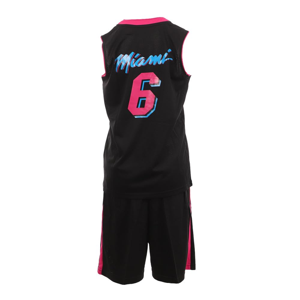 Miami Heat Basketball-Set, für Kinder, Schwarz