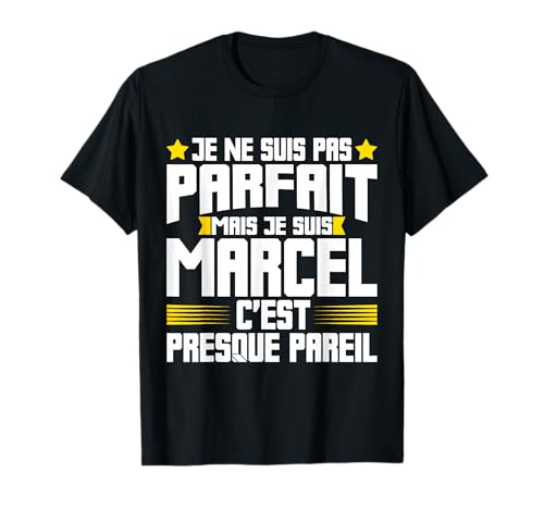 Photo de Marcel Parfait | Citation Humour Drôle Papa Cadeau Prénom T-Shirt