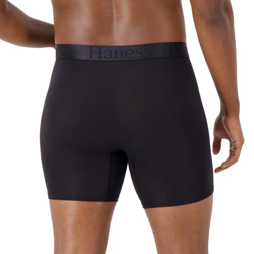 Hanes Ultimate Men's Originals Boxer Briefs & Trunks, Supersoft Bamboo from Viscose Underwear, 3-Pack3