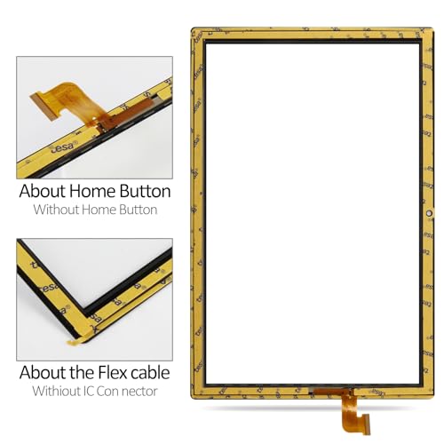 Olivechard for 10.1 inch Vortex BTAB10 BTAB 10 Touch Screen Panel Digitizer Front Panel Glass kit | High Sensitivity Replacement Touchscreen - Thumbnail 3