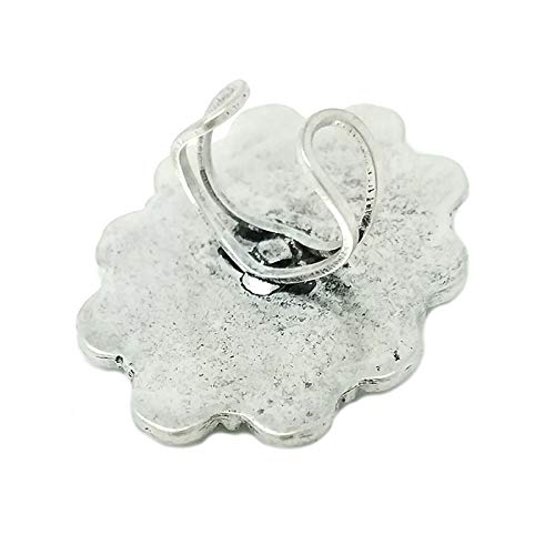 Western Flower Adjustable Cuff Ring2