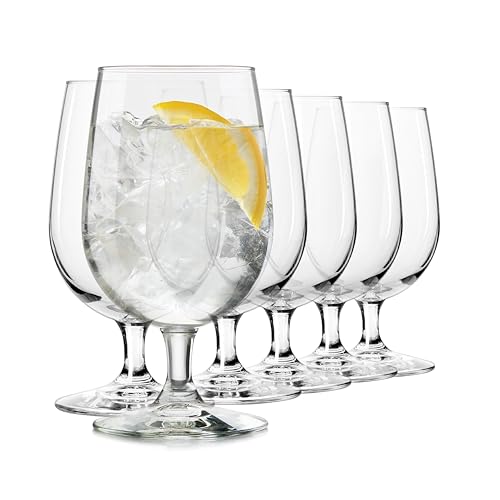 Libbey Entertaining Essentials Stemmed Water Glasses, Clear