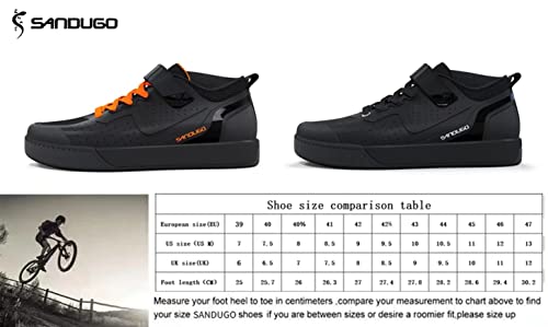 SANDUGO Scarpe da Ciclismo，Calzature da Ciclismo