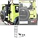 Car Tailgate Climb Ladder Compatible for Suzuki Jimny 2019 2020 2021 2022 2023 2024 JB74 Trunk Rear Door Protective Frame Accessories