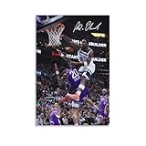 LINYISHU Anthony Edwards Poster Basketball Signature Wall Art Poster Canvas Print Home Decoration Painting ID90321; Unframe; 12x18inch(30x45cm)