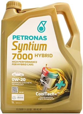 Petronas Syntium 7000 0W20 Engine Oil, 5 Litre Bottle