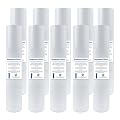 SUPERIOR FILTERS 10 Micron Sediment water Filter - Whole House Water Filter Cartridge - 4.5 x 20-inch Replacement - Compatible with All Whole House Water Filter System - (20 X 4.5, 10 Count)
