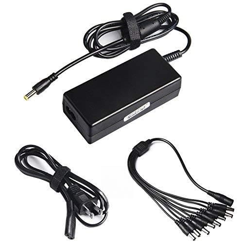 Fancy Buying New 12V 5A 60W DC Power Supply with a 8 Way CCTV Power Splitter Cable for CCTV Cameras,LED Srip Light (1 Piece)