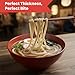Unha’s Japanese Sanuki Fresh Udon Noodles, Jumbo Chewy Noodles, No Soup Included, Quick and Easy, 22 oz (200g × 3 Packs) Pack of 1