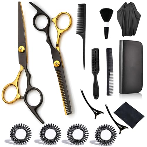 Ciseaux de coiffure 17 cm pour couper les cheveux sans abîmer les pointes
