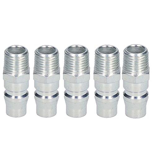 Raccord mâle 1/4 BSP Nitto profilé anti fuite pour tuyaux d'air comprimé