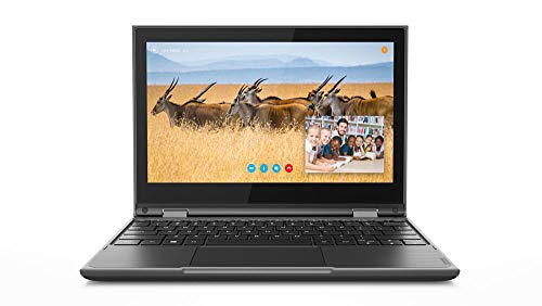 Lenovo 300E Windows 2ND Gen 81M90001US 11.6" Touchscreen 2 in 1 Notebook - 1366 X 768 - Celeron N4100-4 GB RAM - 64 GB Flash Memory - Gray - Windows 10 Pro 64-bit - Intel UHD Graphics 600 - in-