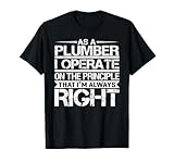 Funny Sayings Profession Job Plumber Design