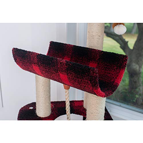 Armarkat B5806 árbol para gatos madera con múltiples funciones miniatura 6