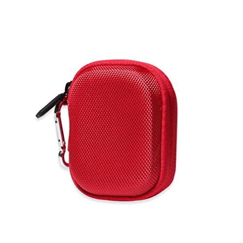 Image of Case for JLab Go Pop+,Go Air Pop,Air Tones+ / Tones, JBuds Mini True Wireless Earbuds, Compact Organizer for the Charger case and Charger Cord (Candy Apple Red)