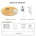 Maxonar LED Strip Lights Works with Alexa WiFi LED Light Strip Kit with RGB Multicolor Waterproof IP65 Strip Light Wireless Smart Phone Controlled DIY Kit Works Amazon echo Google Home