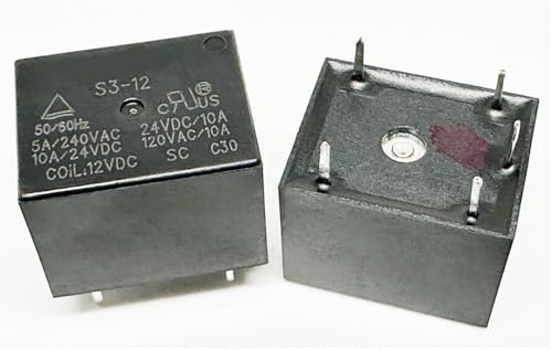 Relais SHORI T73C 24V robuste à 5 broches pour automatisme