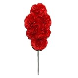 FLOR FLAMENCA 6 CLAVELLINAS (ROJO)