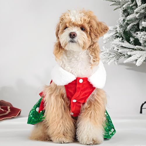 Disfraz Navideño para Perro y Gato, Talla S miniatura 3