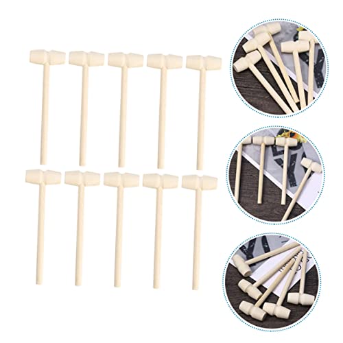 ERINGOGO 40 Pçs Brinquedo De Batida De Madeira Brinquedos Educativos Para Crianças Torneira Artes E