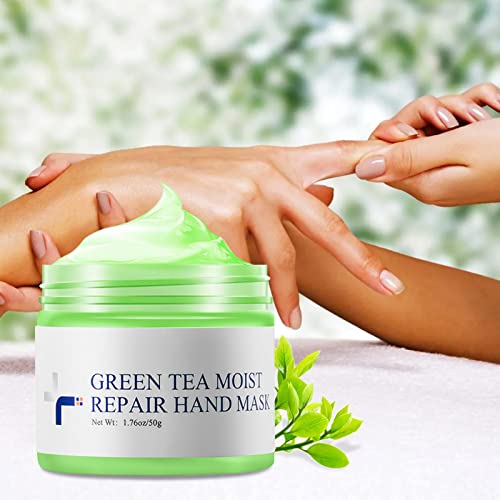 Descasque a mão,Tender Green Tea Hand Lotion Com Extrato Chá Ver- Hidratante para a pele 0,7 oz Reab