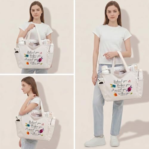 Bolso Tote de Corderoy para Mamá miniatura 6