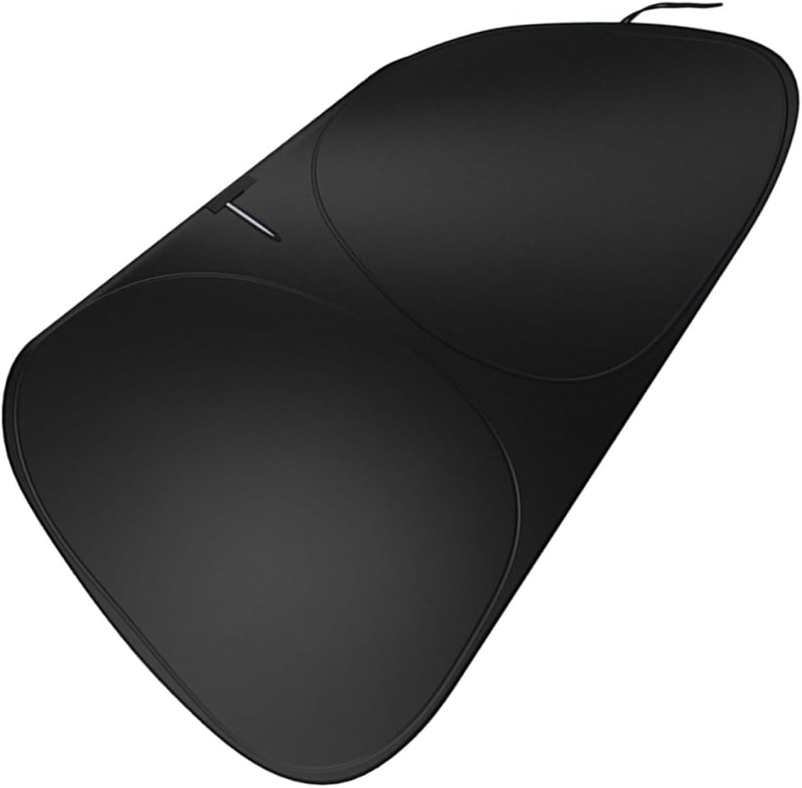 Car Windshield Sunshade Foldable Small Size Sun Visor for Compact Cars Automotive Interior Sun Protection UV Blocking Front Window Shade Summer Cooling