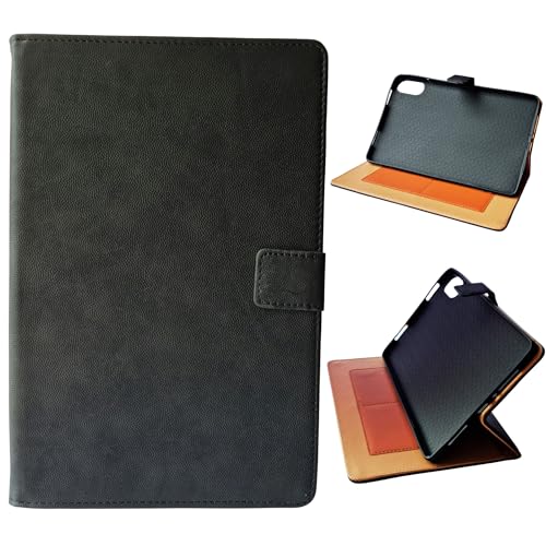 Image of M Cart Case Cover for Xiaomi Redmi Pad 2 11 inch Case, Synthetic Leather Flip Stand Case Cover for Xiaomi Redmi Pad 2 11 inch Tablet (Texture Black)