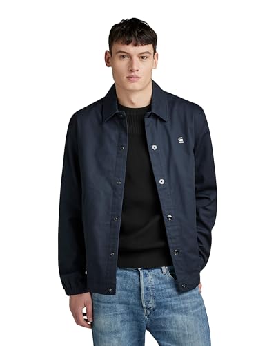 G-STAR RAW Men's Coach Jacket Jackets, Blue (Salute D24280-c962-c742), Medium