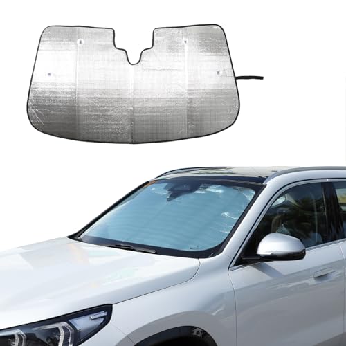 Hudiriy Car Windshield Sun Shade Compatible with BMW X1 U11 2023 2024 2025 2026 Reflector Auto Front...