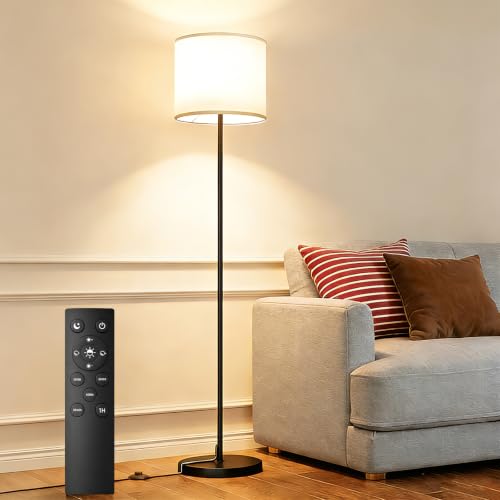 Keepsmile Dimmable Floor Lamps with Remote Control,12W LED Bulb,Foot Switch