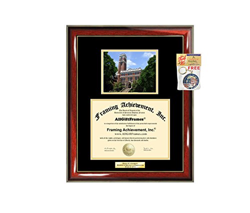 Diploma Frame Vanderbilt University Graduation Gift Idea Engraved Picture Frames Engraving Degree Cheap Graduate Bachelor Masters MBA PHD Doctorate School