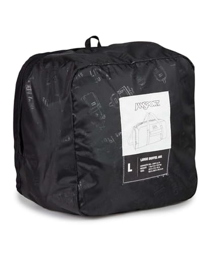 JanSport Weekender Large Duffel - Travel or Gym Bag, Durable Weekender with Front Utility Pocket & Side Grab Handles - Black - image 3