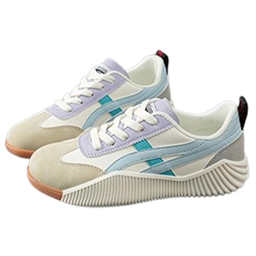 Zapatillas De Florance para Mujer, Zapatillas De Florance Milan Vintage Informales (Blue,38)